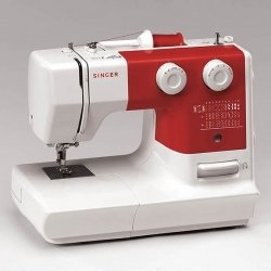 65 Stitch Function Sewing Machine - Singer 1748 (White / Red) (12