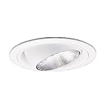 Halo 420W 6-Inch Recessed Eyeball Light with 25-Degree Tilt