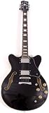 Agile AS-820 Black Semi Hollow Guitar