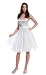 2006 Sequin Evening Silver Layers Ball Gown Dress