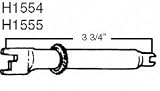 Carlson Quality Brake Parts H1554 Adjusting Screw Assembly