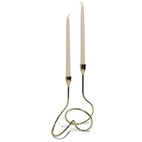 Black+Blum Loop 12-1 5 by 26 by 6-Inch Candelabra, Silver by Black+Blum
