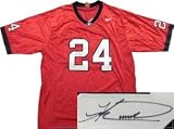 Knowshon Moreno Signed Georgia Bulldogs Nike Red Jersey