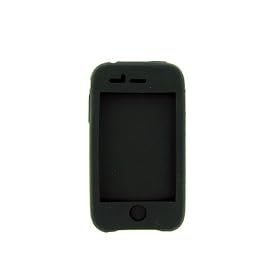 Silicon Gel Case for Apple iPhone 3G Black (Protect your iphone with soft gel cover)
