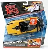 Speed Racer Movie Toy Battle Vehicle & Action Figure - Racer X Race Car and Racer X Figure by Hotwheels & Mattel