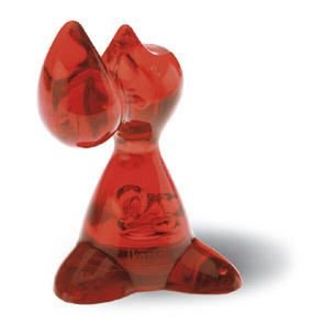 Brillenhalter NELLI transparent rot Koziol