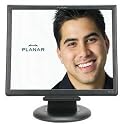 Planar PL1700 17-Inch LCD Monitor with Thin Bezel (Black)