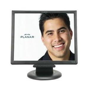 Planar PL1700 17-Inch LCD Monitor with Thin Bezel (Black) by 