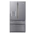 Haier PBFS21EDBS 20.6 Cubic Feet Counter Depth French door Bottom Mount, Stainless Steel