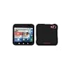 Black Phone Protector Faceplate Cover(Rubberized) For MOTOROLA MB511(Flipout)