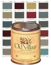 Old Village1705 Pt Acrylic Water Base Paint 1 Pint - British Red