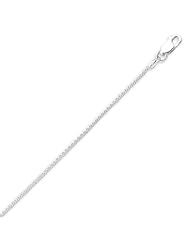 Sterling Silver 1.50mm Spiga Chain - 24 Inch