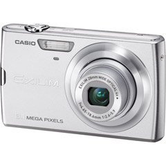 Casio Exilim EX-Z250SR 9MP 4x Zoom 3-Inch LCD Screen Digital Camera with 28mm Wide Angle Lens CCD-shift Image Optical Stabilizer (Silver)
