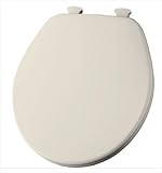 Church 540EC 346 Round Closed Front Toilet Seat in Biscuit