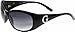GUESS Women's Gradient GU6389F-FBLK-35 Rectangle Sunglasses