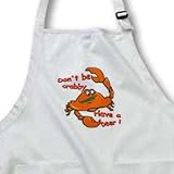 Shellfish - Dont be crabby have a beer - Aprons
