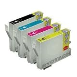 1 Ensemble de 4 NOUVELLE VERSION 7 Haute Capacité 100% Compatible cartouches d'encre pour EPSON Stylus D78 D92 D120 DX4000 DX4050 DX4400 DX4450 DX5000 DX5050 DX6000 DX6050 DX7000F DX7400 DX7450 DX8400 DX8450 DX9400F S20 S21 SX100 SX105 SX110 SX115 SX200 SX205 SX210 SX215 SX400 SX405 SX410 SX415 SX515W SX600FW SX610FW BX300F Compatibles TO711 TO712 TO713 TO714 TO715 T0711 T0712 T0713 T0714 T0715 TO891 TO892 TO893 TO894