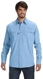 Dri Duck DD4405 Mens Long-Sleeve Catch Fishing Shirt - Sky -S