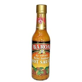Baron West Indian Hot Sauce - 14 fl.oz