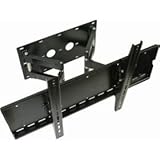 Mount World 1019 Dual Arm Articulating Wall Mount for 32'-56' Plasma LCD Fits Most of SONY Samsung Vizio Toshiba Panasonic Sharp RCA Dynex Element Emerson Haier Hitachi Olevia Sanyo Magnavox Mitsubishi Zenith Westinghouse Insignia Proscan