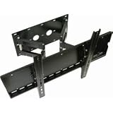 Mount World Dual Arm Articulating Mount for 32-56 Plasma LCD (Black Color) DWD1019