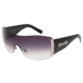 DOLCE and GABBANA D&G 8039 501 8G BLACK PLASTIC SUNGLASSES