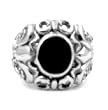 Stainless Steel High Polished Ring - Size: 9-13