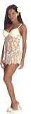 Escante Women's Dulcinea Babydoll with Matching Thong