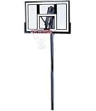 Lifetime 71793 Height-Adjustable In-Ground Basketball System with 48-Inch Backboard