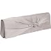 Coloriffics Handbags Satin Bow Clutch