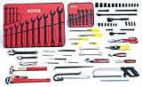Proto 98130 80-Piece ERGONOMICS Railroad Pipefitter's Tool Set