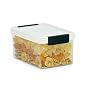 Click-Clack White Rectangular Container 2-qt.