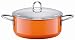 Silit 4-1/2-Quart Low Casserole with Lid, Wild Orange