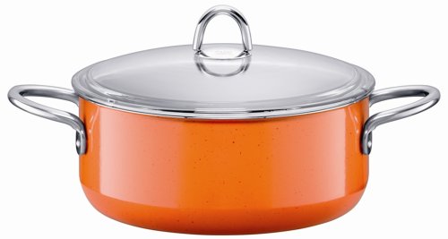 Silit 4-1/2-Quart Low Casserole Wild Orange