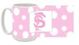 Florida State Seminoles - Pink Polka Dot - Mug