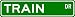 TRAIN Street Sign ~ Personalized Family Lastname Sign ~ Gameroom, Basement, Garage Sign Novelty** METAL ALUMINUM