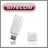 Sitecom WL-608 WLAN USB Adapter 54 Mbit/s (weiß)
