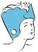 SURE COIFFURE SLEEP CAP PINK