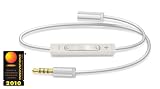 iLuv iLuv iEA15WHT iPod・iPhone 3GS用 リモコン付ヘッドホンアダプタ ホワイト iEA15WHT