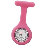 TRIXES Nurses Pink Gel Silicone Plastic Fob Watch