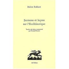 Sermons et lecons sur l'ecclesiatique