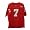 Fresno State Bulldogs Medium FSU Football Jersey - Red #7 NCAA Jerseys