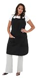 A Size Above Stylist Apron, 2X, Black