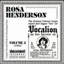 CD-Charts  Search : Rosa Henderson Vol.2 1924