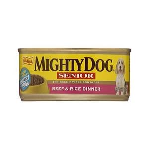 Mighty Dog Senior Beef and Rice