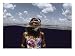 Aquatic Split-Level View of a Woman Wearing Snorkeling Gear Sports Photographic Poster Print by Bill Curtsinger, 24x18