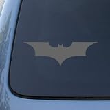 BATMAN BEGINS - Vinyl Decal Sticker #A1076 | Vinyl Color: Silver