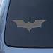 BATMAN BEGINS - Vinyl Decal Sticker #A1076 | Vinyl Color: Silver