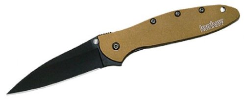 Kershaw Leek Plain Edge Folding Knife - Kershaw Leek Plain Edge Folding Knife - Hunting Knives