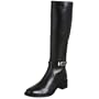 Etienne Aigner Women's Venezia Riding Boot,Black,5.5 M